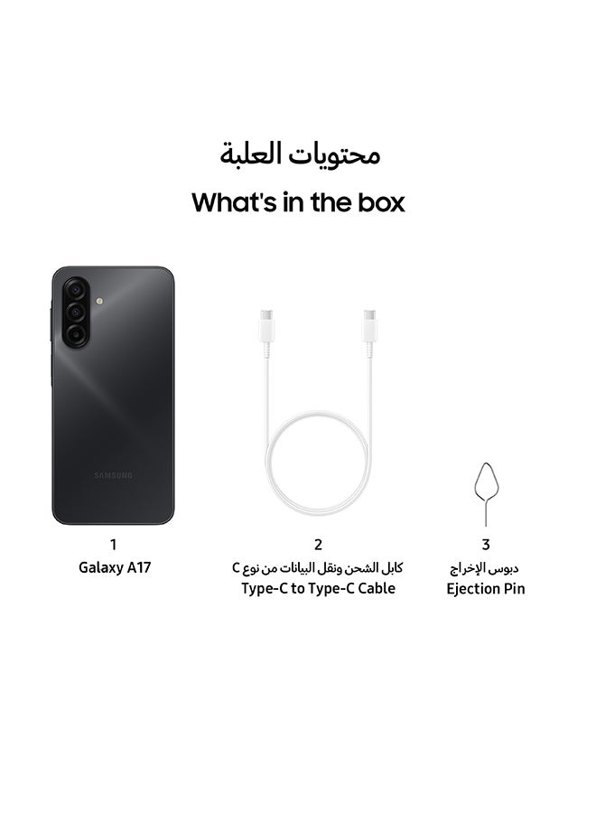 Galaxy A17 Dual SIM Black  - Middle East Version — 6