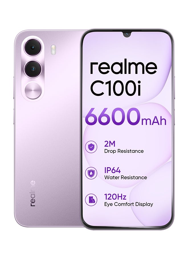 C100i Dual SIM 4G-Middle East Version Dawn Purple