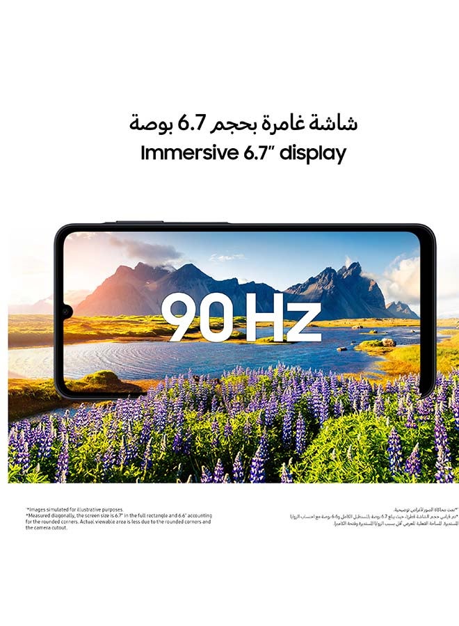 هاتف Galaxy A07 بشريحتين، لون أخضر، يدعم تقنية 4G - إصدار الشرق الأوسط