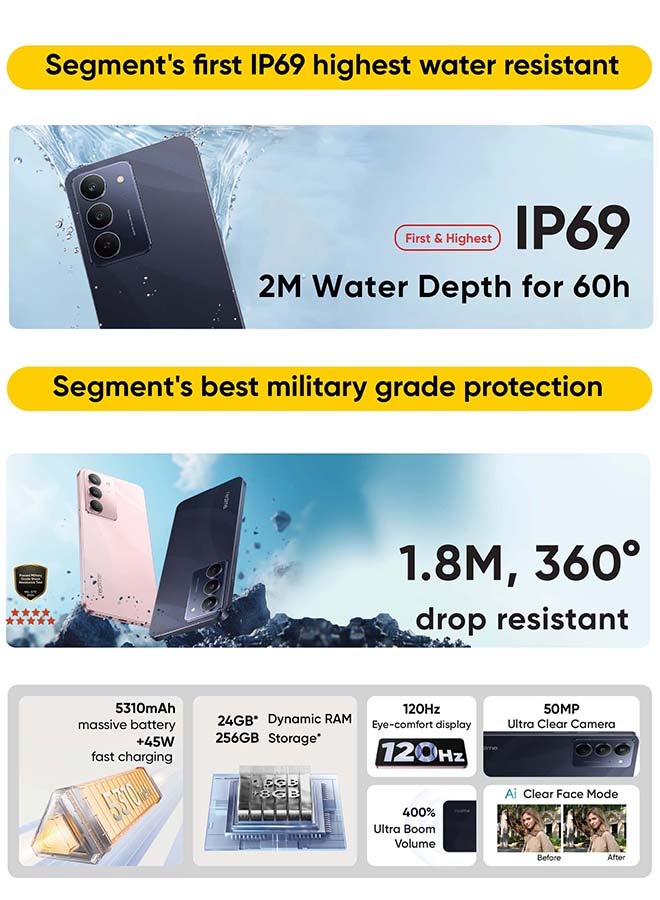 C75X Dual SIM 8GB RAM 256GB 4G - Middle East Version — 9