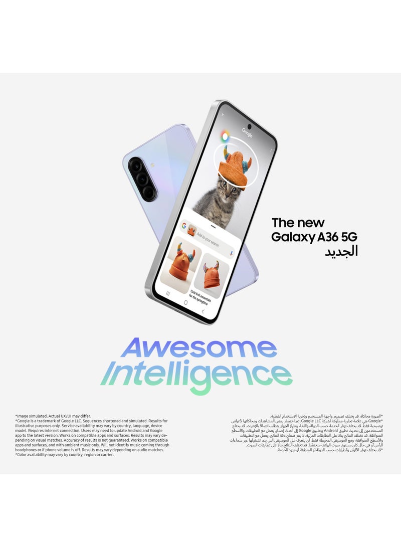 Galaxy A36 5G Dual SIM - Middle East Version