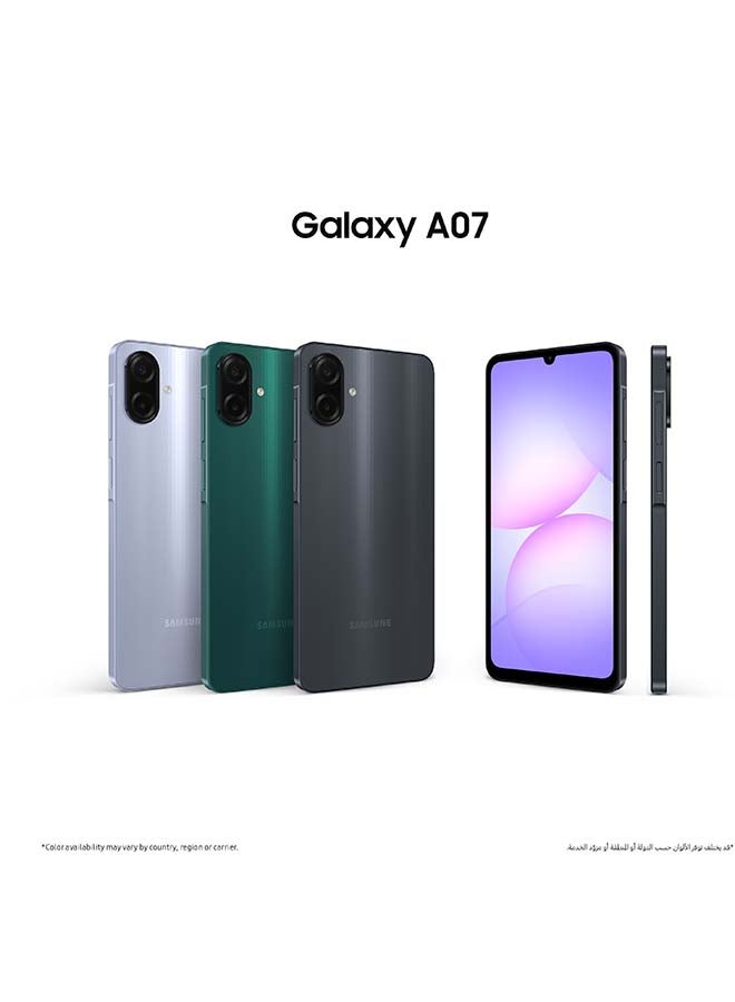 هاتف Galaxy A07 بشريحتين، لون أخضر، يدعم تقنية 4G - إصدار الشرق الأوسط — 13