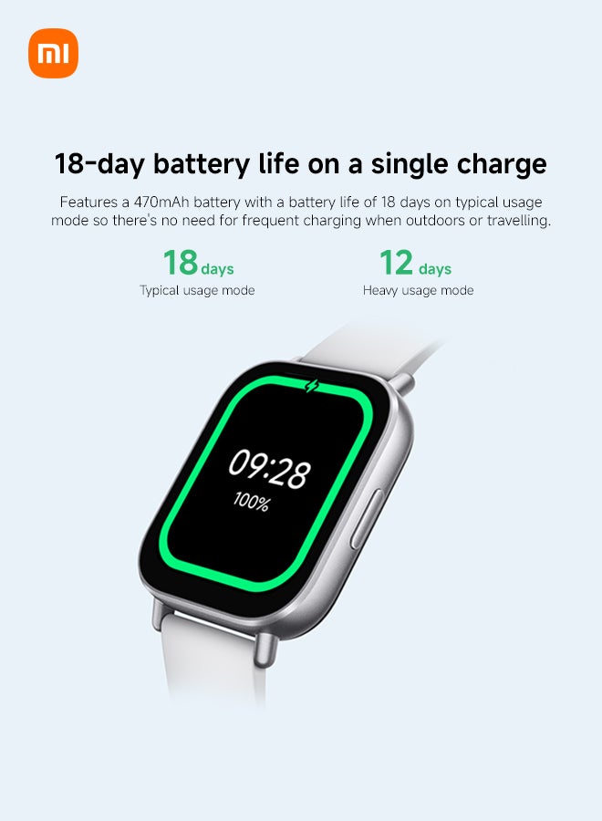 Redmi Watch 5 Active - Budget-Friendly Smartwatch with 2" LCD Display, Fitness Tracking And 18 Days Battery Life