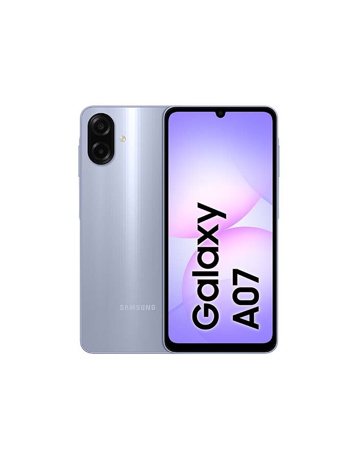 هاتف Galaxy A07 بشريحتين، لون أخضر، يدعم تقنية 4G - إصدار الشرق الأوسط