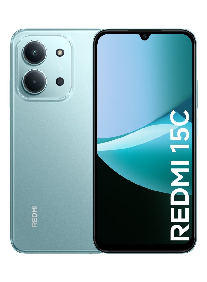 Redmi 15C Dual SIM 4G - Middle East Version Mint Green