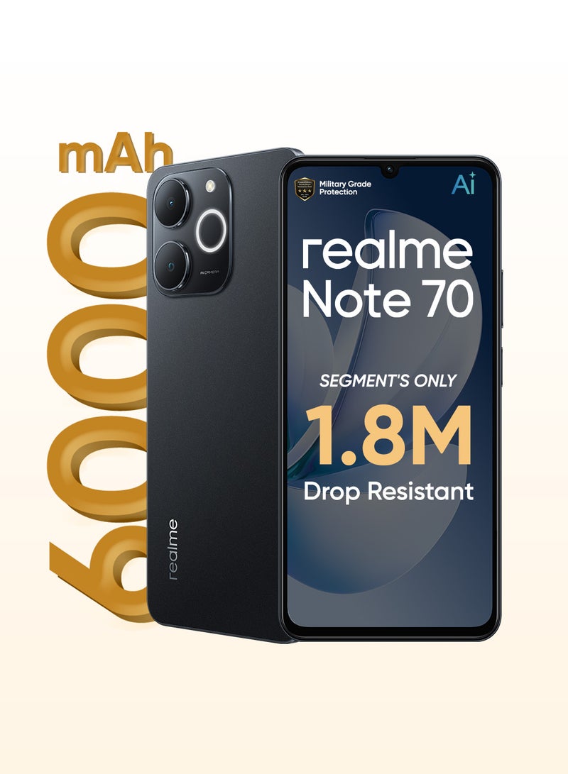 Note 70 Dual SIM Beach Gold 4GB RAM 128GB 4G - Middle East Version