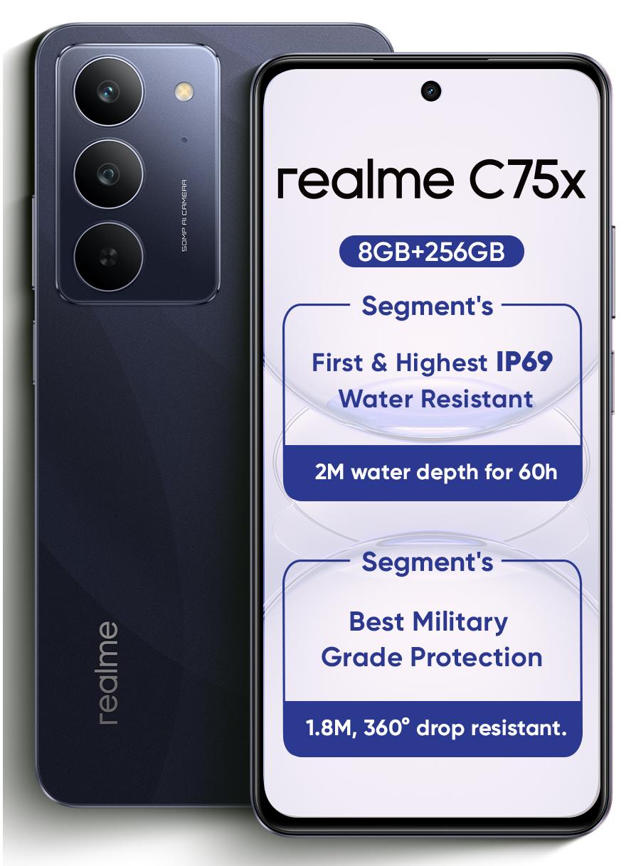 C75X Dual SIM 8GB RAM 256GB 4G - Middle East Version