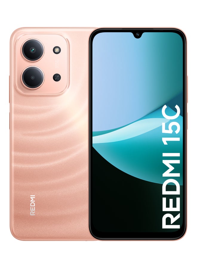 Redmi 15C Dual SIM 4G - Middle East Version Twilight Orange